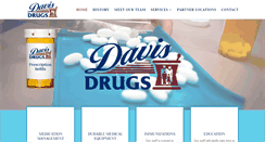Desktop Screenshot of davisdrugs.com